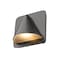 Z-Lite Obelisk 1 Light Outdoor Wall Sconce, Outdoor Rubbed Bronze & Sand-blast glass 578ORBZ-LED - alternate 4